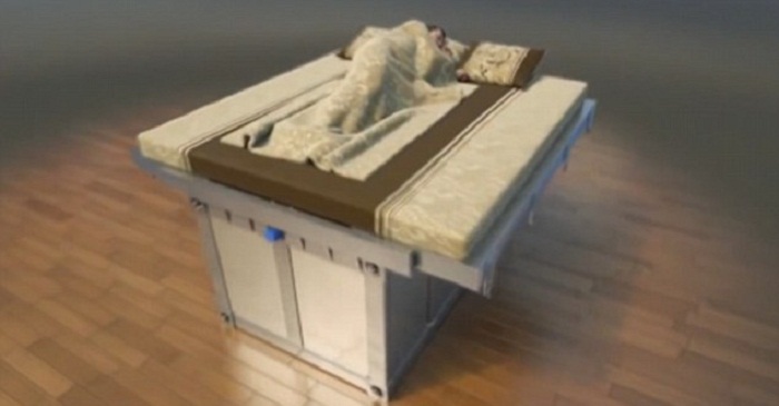 These earthquake-proof beds will bury you alive in comfort